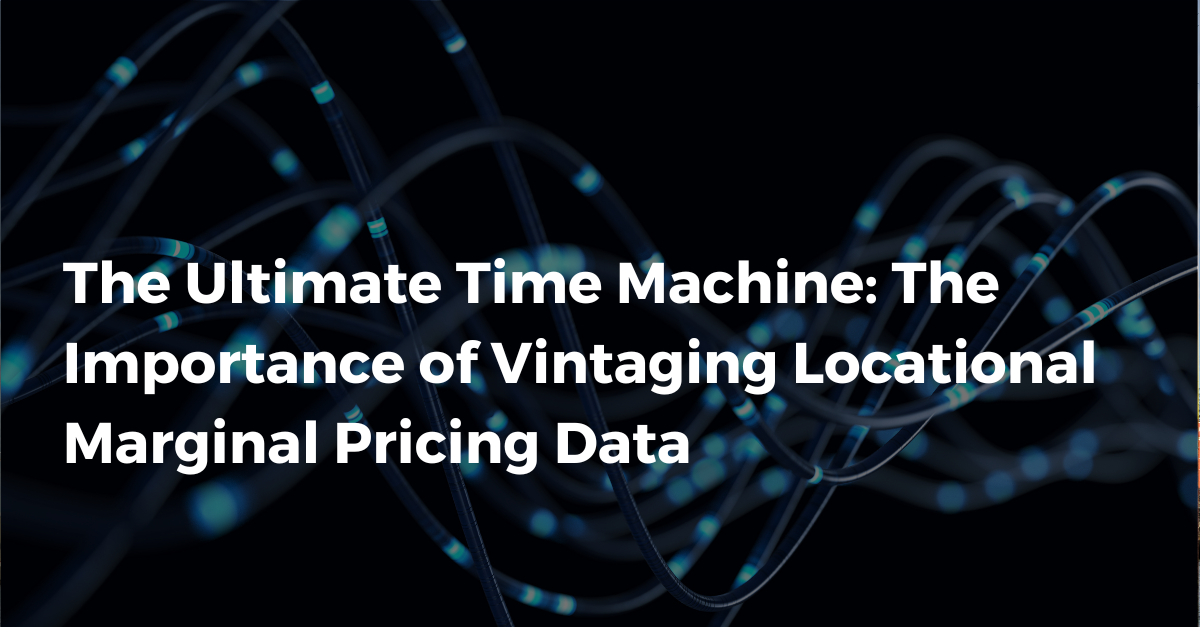 The Ultimate Time Machine: The Importance of Vintaging Locational Marginal Pricing Data